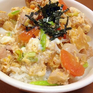 彩り親子丼